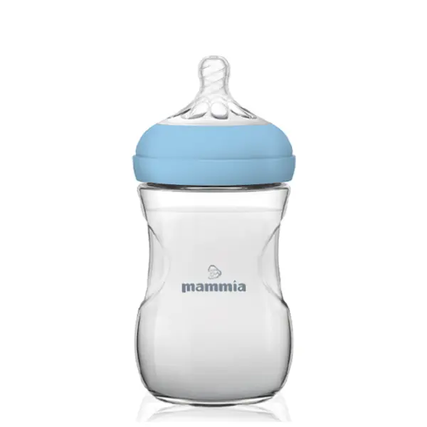 Mammia Biberon Natural Feeling 240ml Bleu