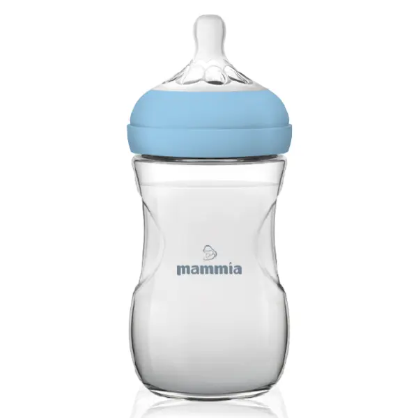 xx Mammia Biberon Natural Feeling 330ml Bleu