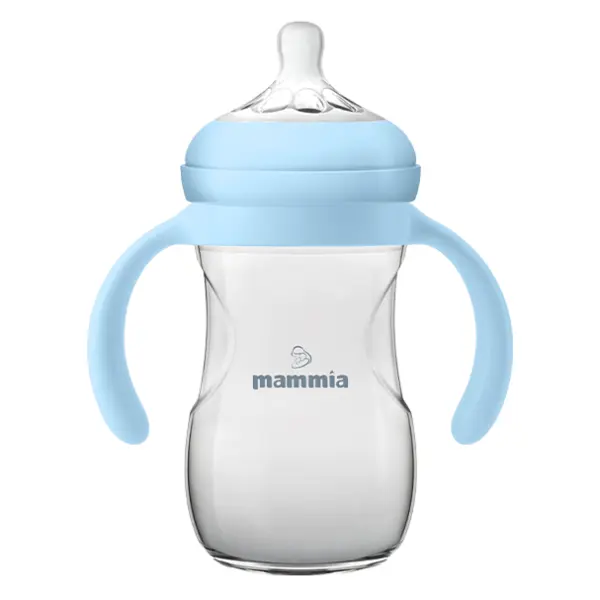 xx Mammia Biberon Natural Feeling à Poignée Ergonomique 330ml