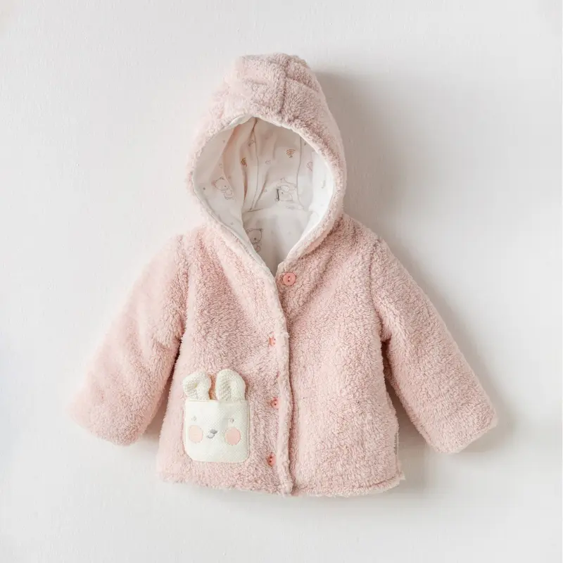 xx Manteau bébé Andywawa Welsoft Ballerina AC24137 Rose