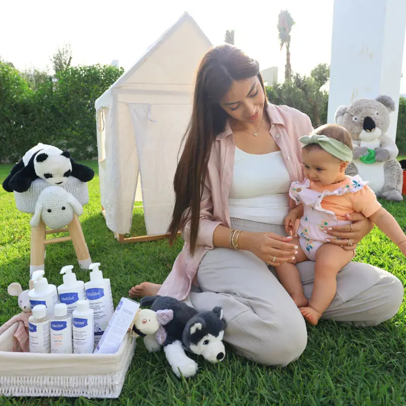 Melibé Bebe Lait de Toilette 500ml