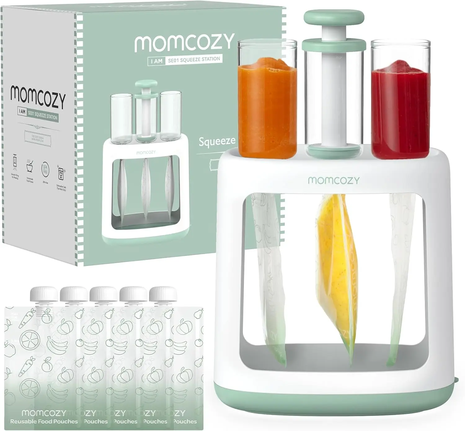 Momcozy Machine à purer les aliments pour bébé