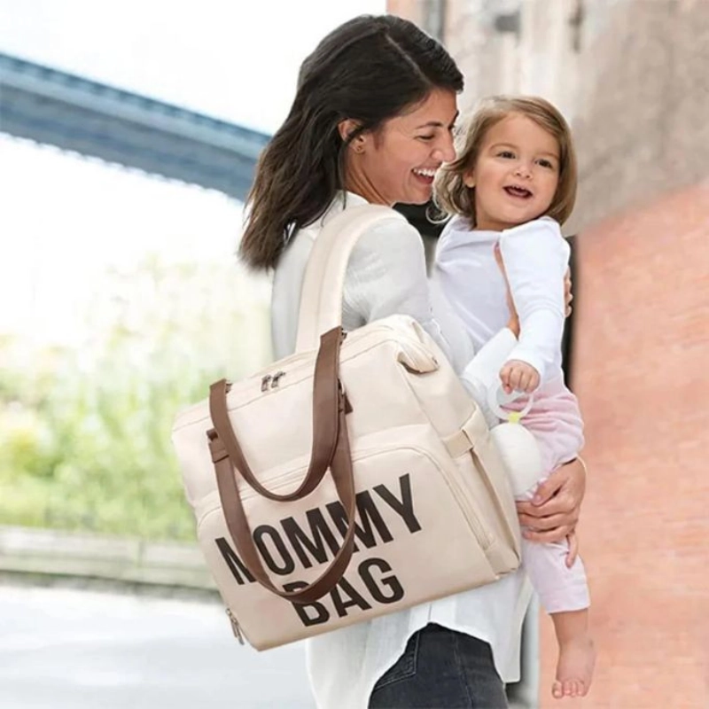 Mommy bag sac à dos a longer - Rose