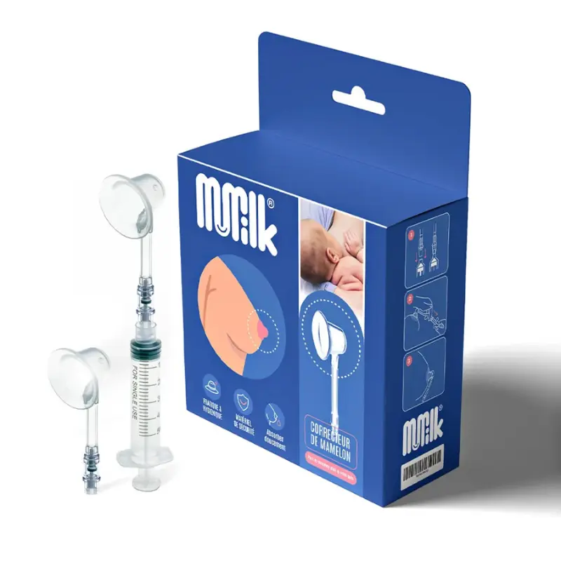 Mumilk Niplette – Correcteur de mamelons naturel et ultra-confortable
