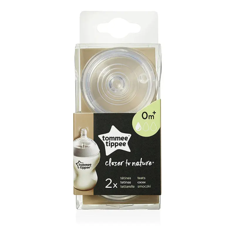 Pack de 2 Tétines 0 m et plus- Tommee Tippee