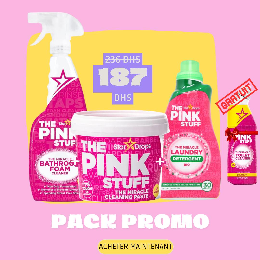 xx Pack Miracle The Pink Stuff – 3 Produits + 1 Offert