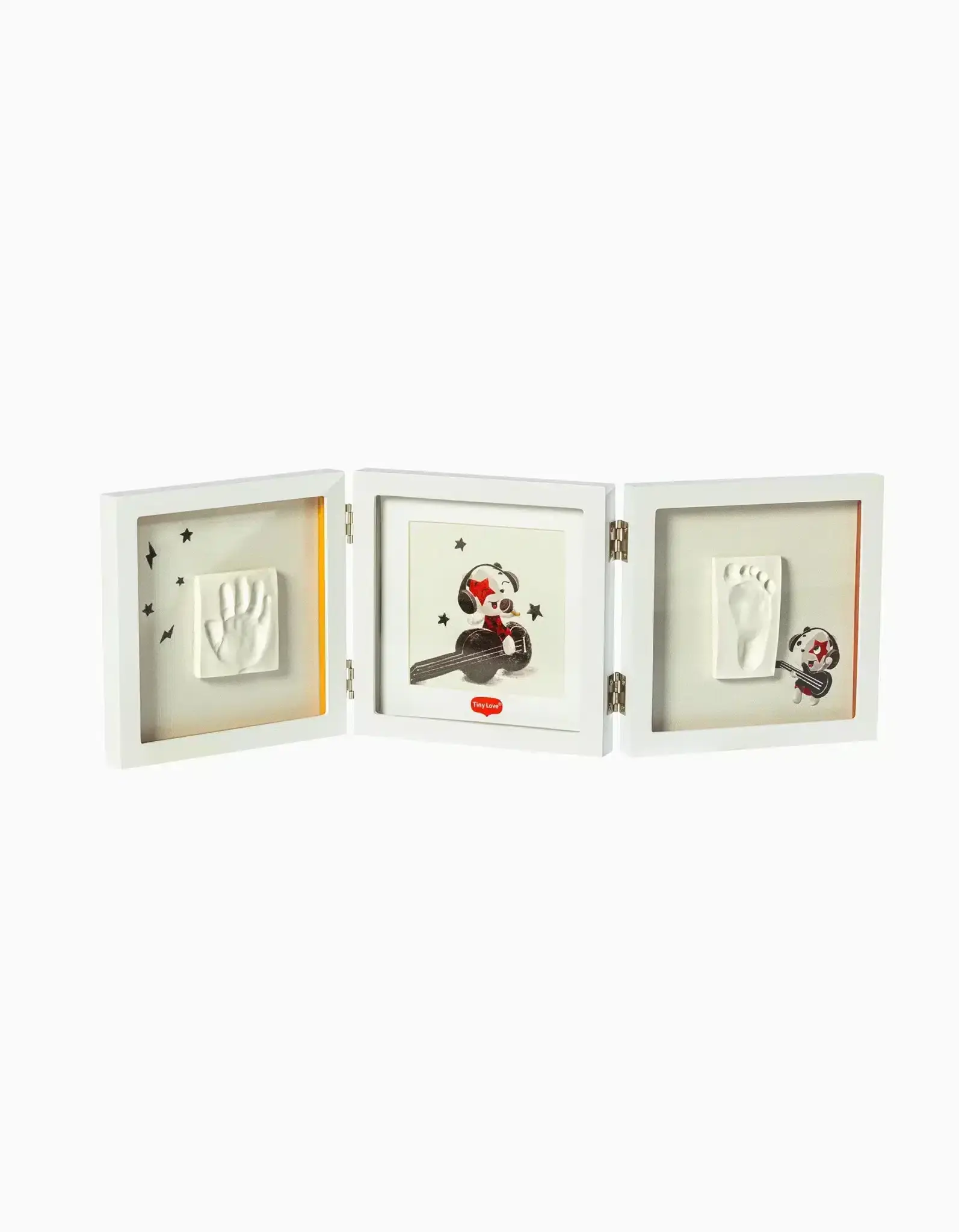 xx Petit Amour - Cadre double blanc