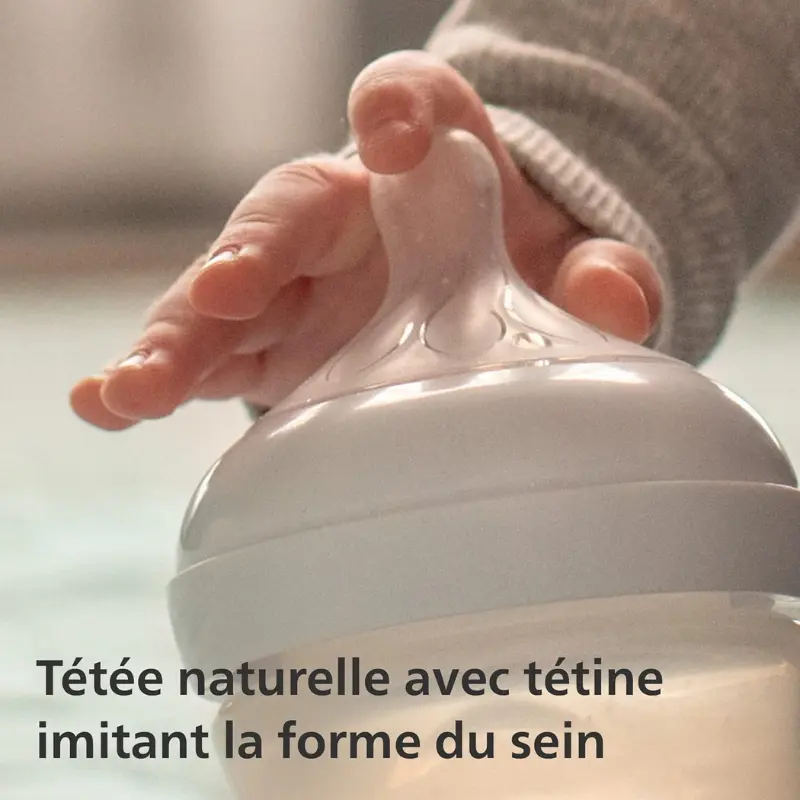 Philips Avent Lot de 2 Tétines Natural Response 1M+