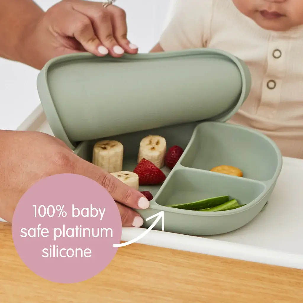 Plaque en silicone + couvercle - blush bbox