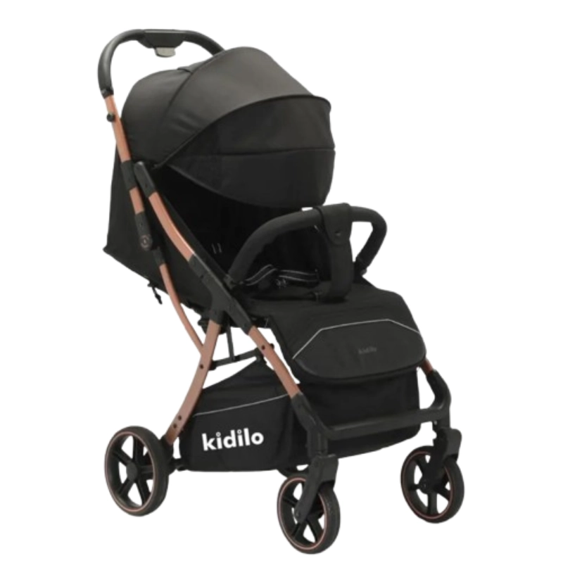 xx Poussette bébé kidilo S5506 - Noir