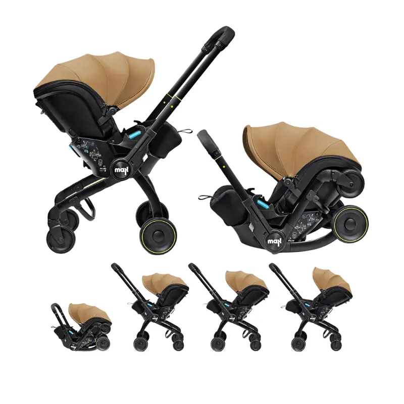 Poussette Siège Auto 2en1 i-Size MAX Beige