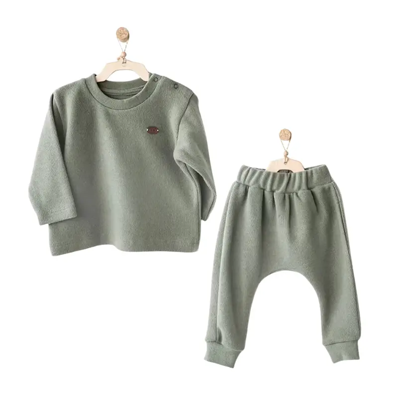 xx Ensemble décontracté 2 pièces vert AC26213 – Andywawa
