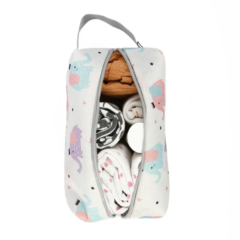 rousse de soin multi-usages pour vêtements de bébé – motif éléphant