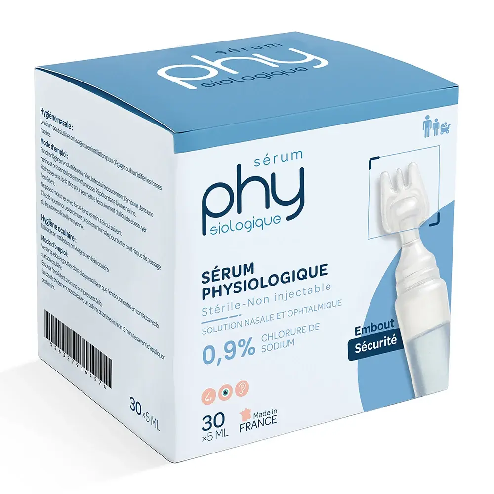 Sérum Physiologique 5mlx30