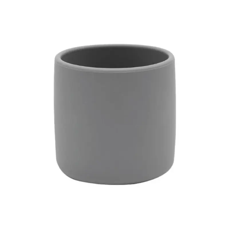 Set en Silicone MINIKOIOI Bol Gobelet Cuillère – Gris