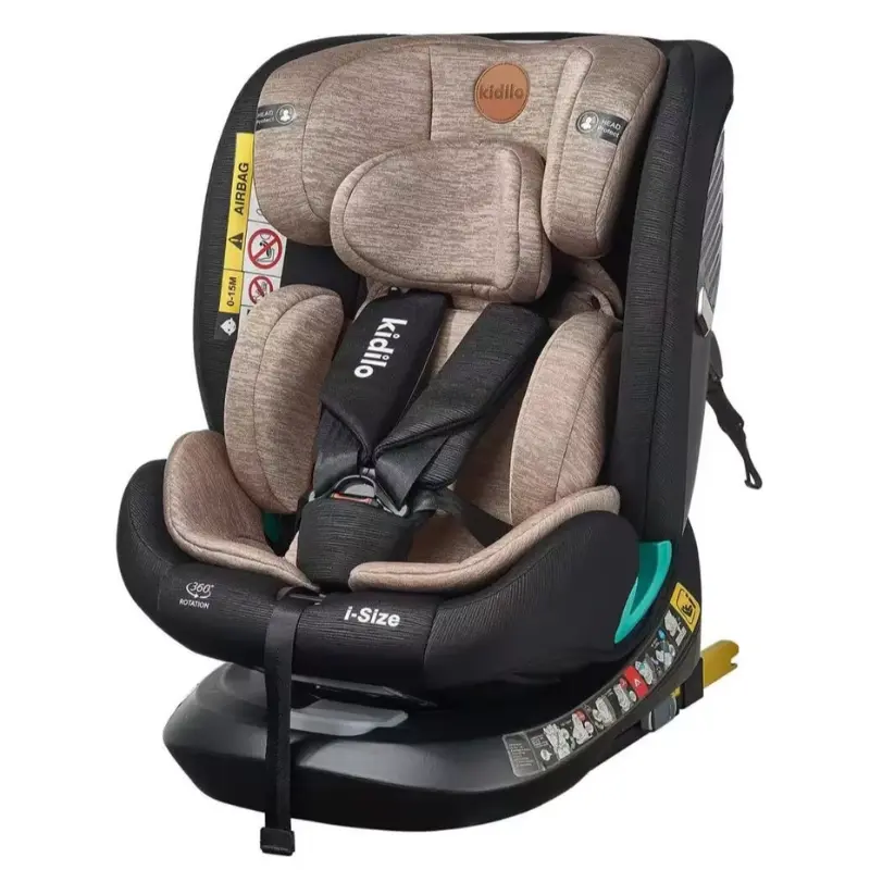 xx Siège auto évolutif G509 Isize isofix 0 à 12 ans – Kidilo - Biege