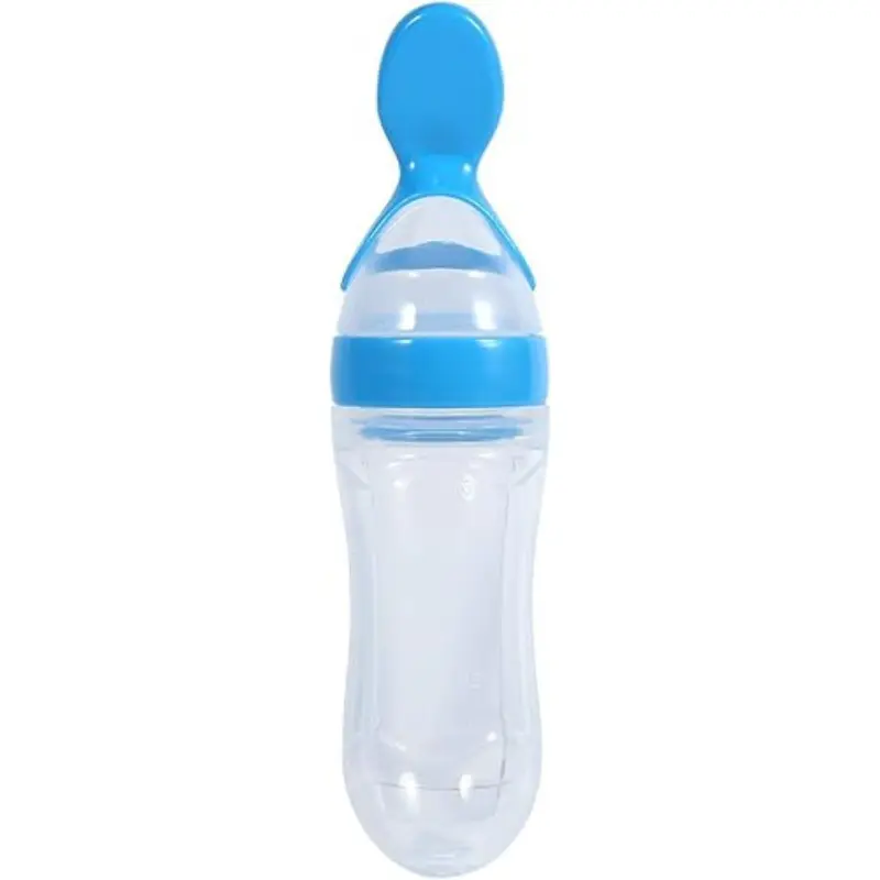 xx Silicone Biberon A Cuillère Transition De L’Alimentation