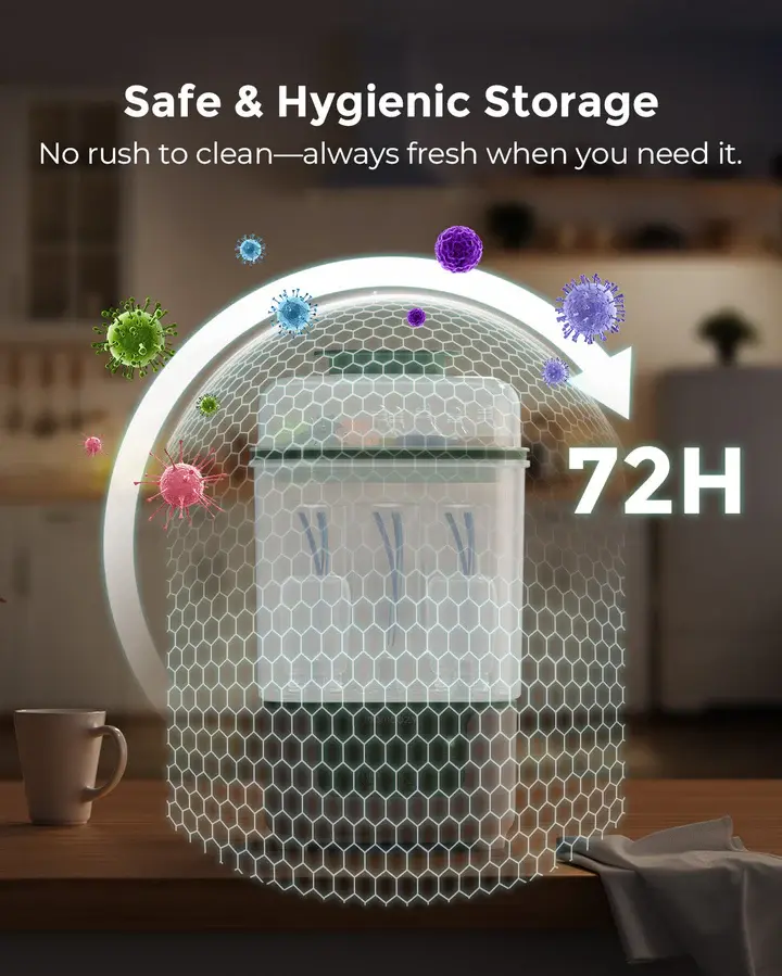 Stérilisateur et sèche-biberon compact 4 en 1 Momcozy
