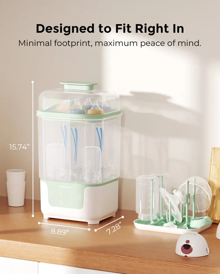 Stérilisateur et sèche-biberon compact 4 en 1 Momcozy