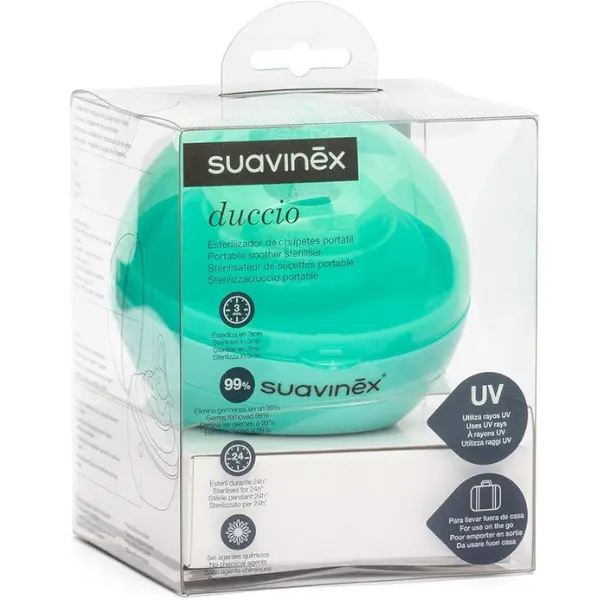 Stérilisateur UV pour tétines Suavinex - Vert