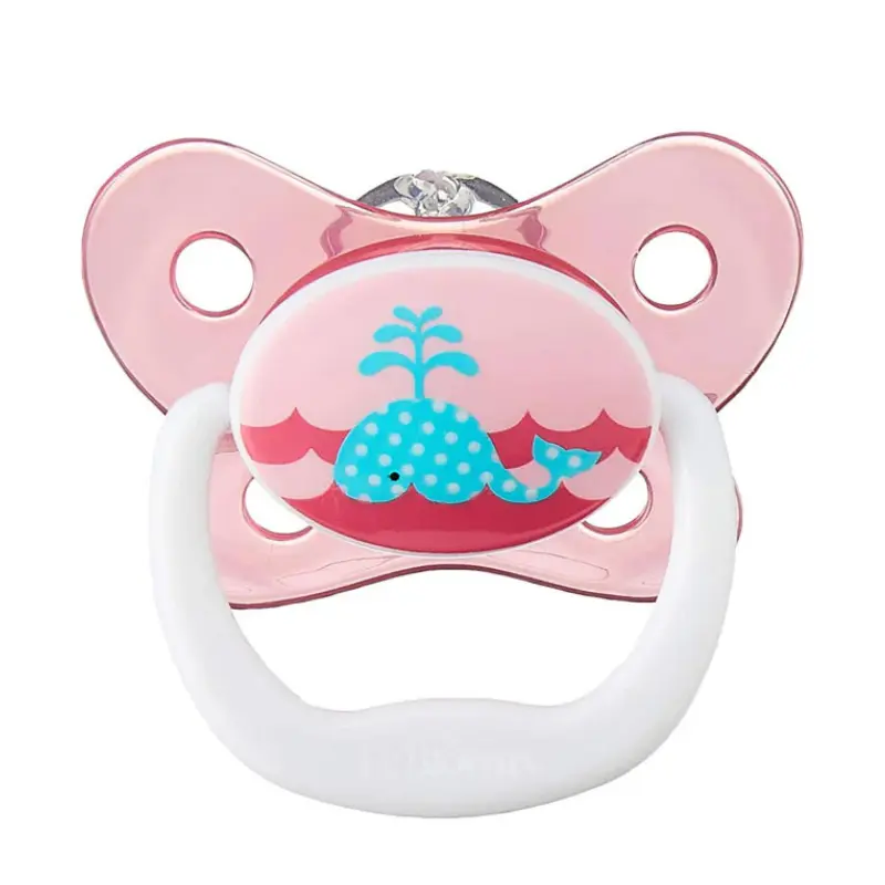xx Sucette Dr. Brown's BUTTERFLY SHIELD Stage1 0-6M - Rose