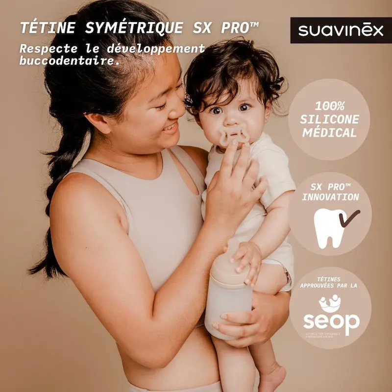 Sucette symétrique SX PRO Zerø.Zerø Shades -2/2m SUAVINEX Medium