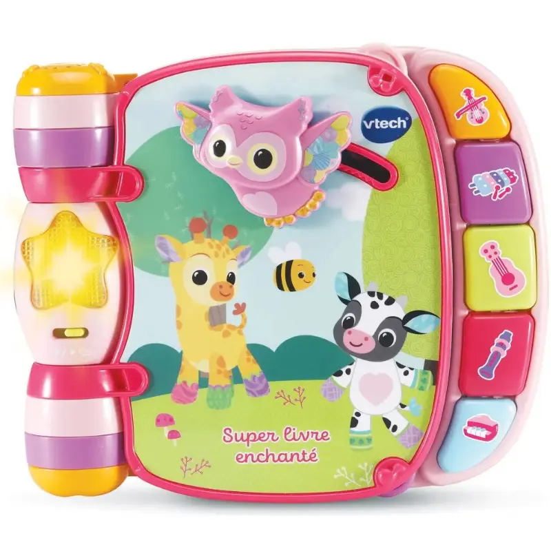 Super Livre Enchanté - Baby Loulous Rose