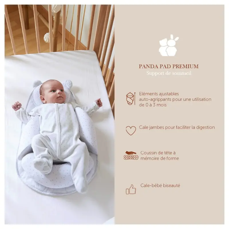 Support de sommeil Panda Pad - Candide