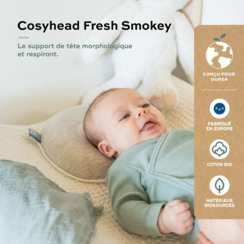 Support de tête morphologique et respirant - Babymoov
