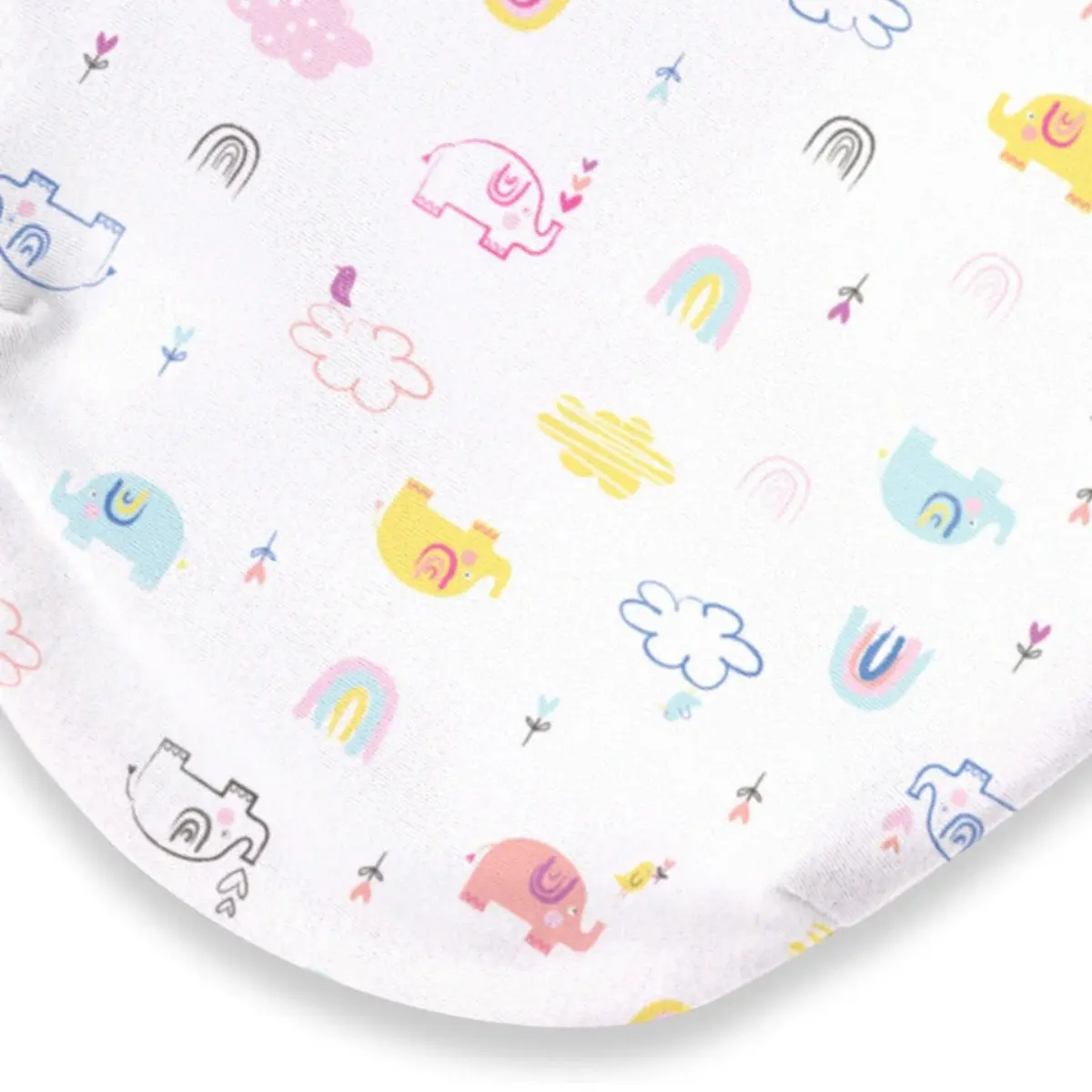 SwaddleMe emmaillotage original – Éléphants - Arc-en-ciel