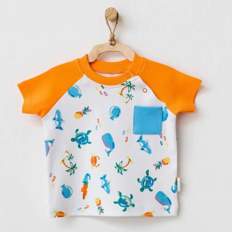 T-shirt bébé Andywawa Play Time AC21867 Multicolore