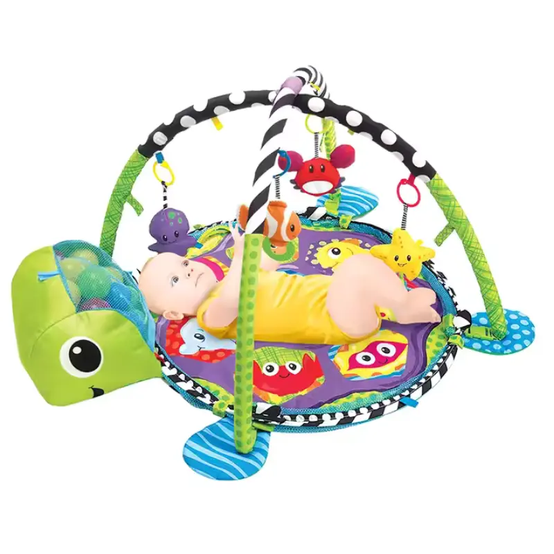 xx Tapis de jeu 3 en 1 pour bébé Tortue