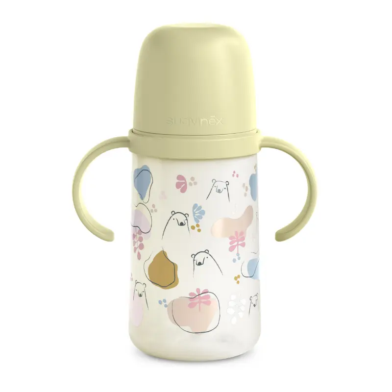 Tasse d’Apprentissage 270 mL Suavinex My Family - Jaune