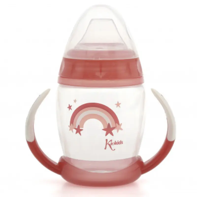 xx Tasse d'apprentissage Rose Étape 1 – Brille dans le noir +6 MOIS