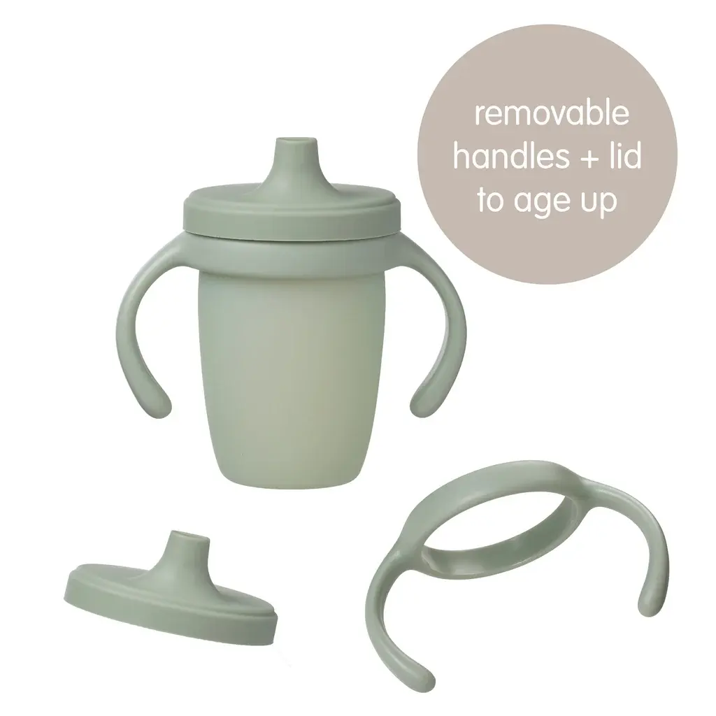Tasse en silicone pour bec verseur - sauge