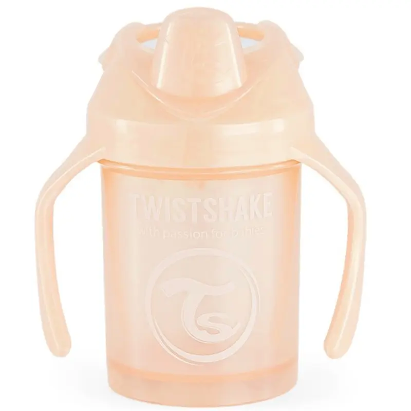 xx Tasse enfant Mini Cup 230 ml 4 m+ Pearl Champagne - TWISTSHAKE