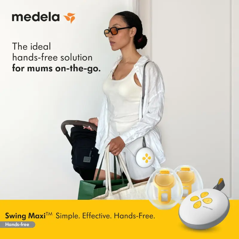 Tire-lait électrique double mains libres Medela Swing Maxi
