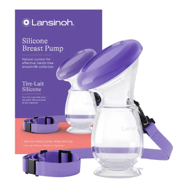 xx Tire-lait silicone - recueil lait Lansinoh