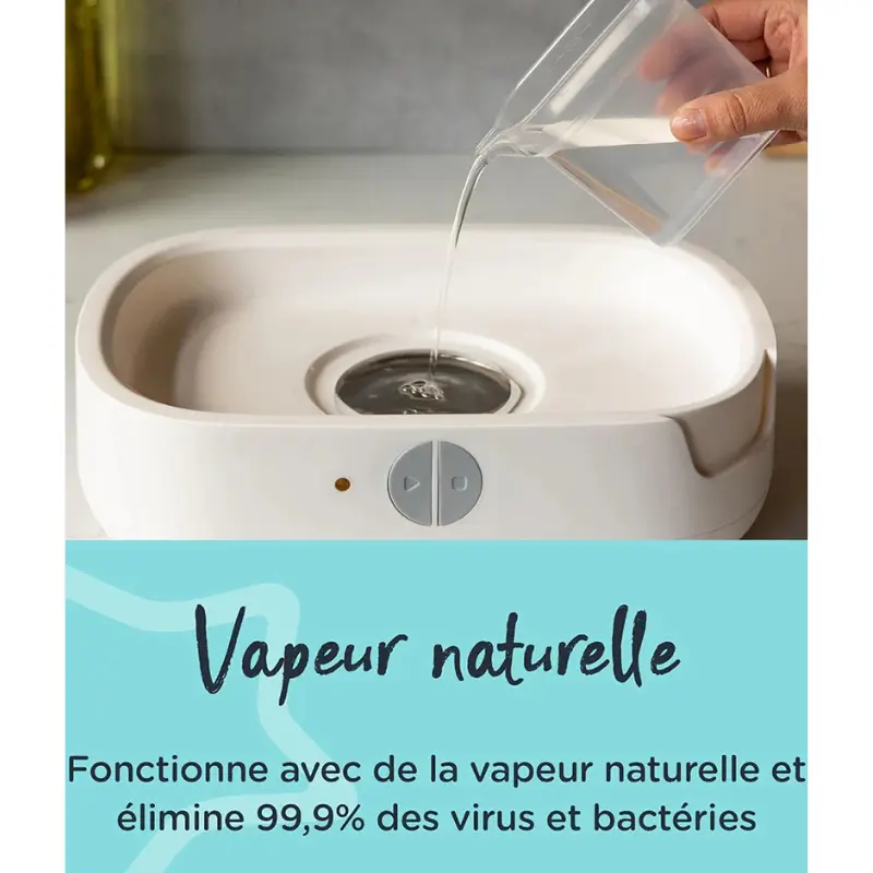 Tommee Tippee Stérilisateur Électrique à Vapeur Super Steam - Noir