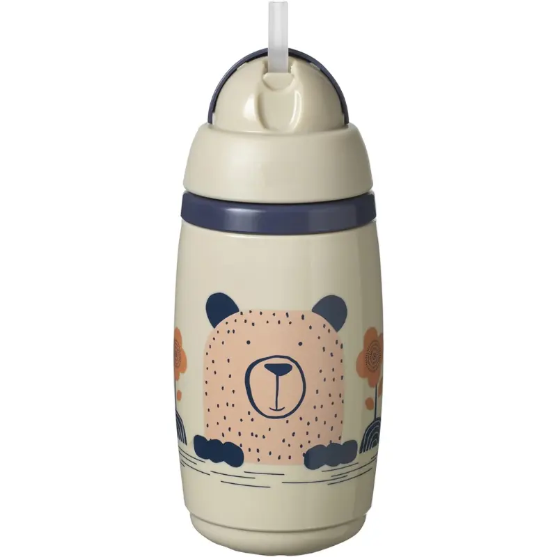xx Tommee Tippee Tasse Isotherme à Paille SuperStar 266ml - Gris