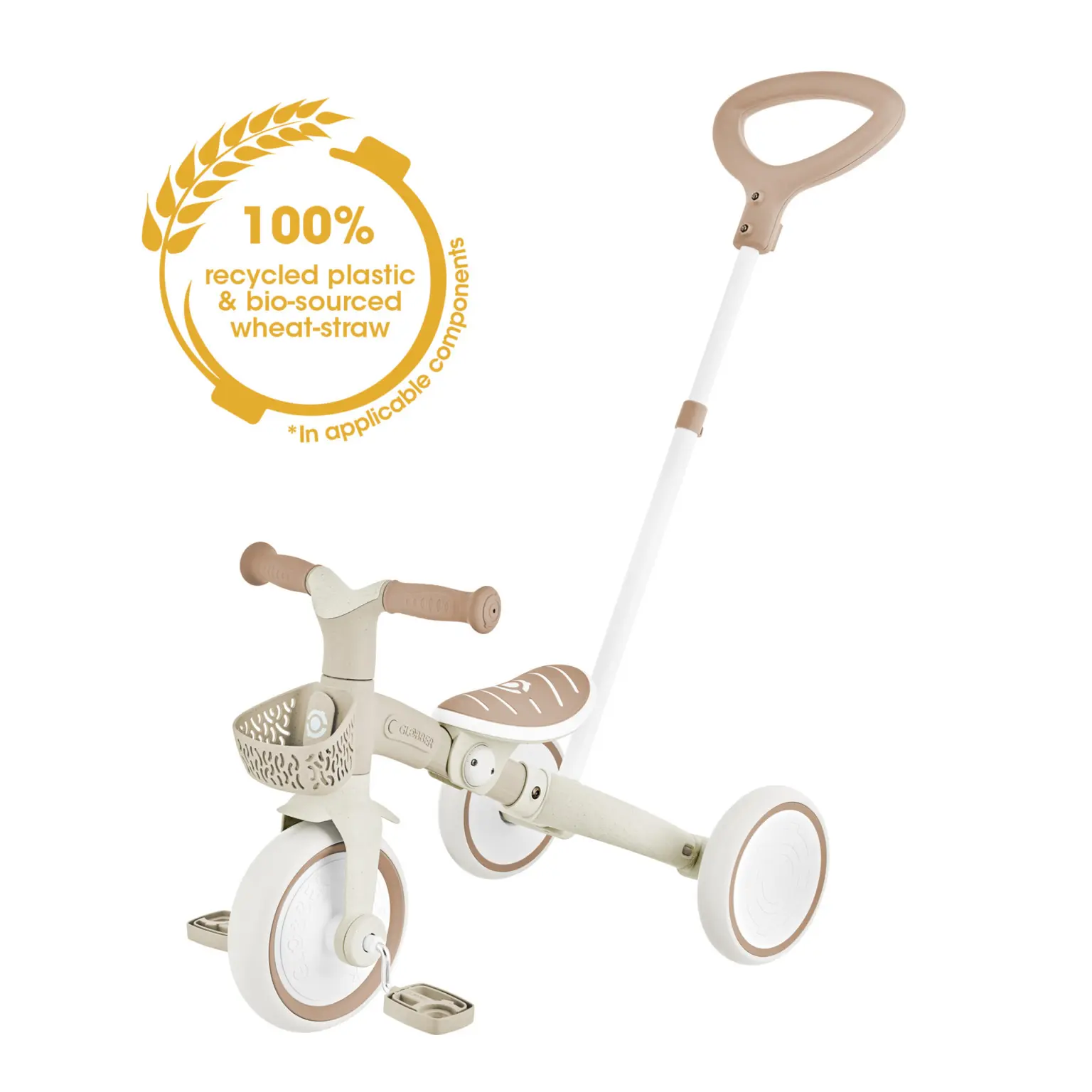 xx Tricycle d'apprentissage 3 en 1 PLUS