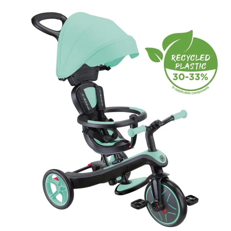 Tricycle et draisienne 4 en 1 Vert Globber