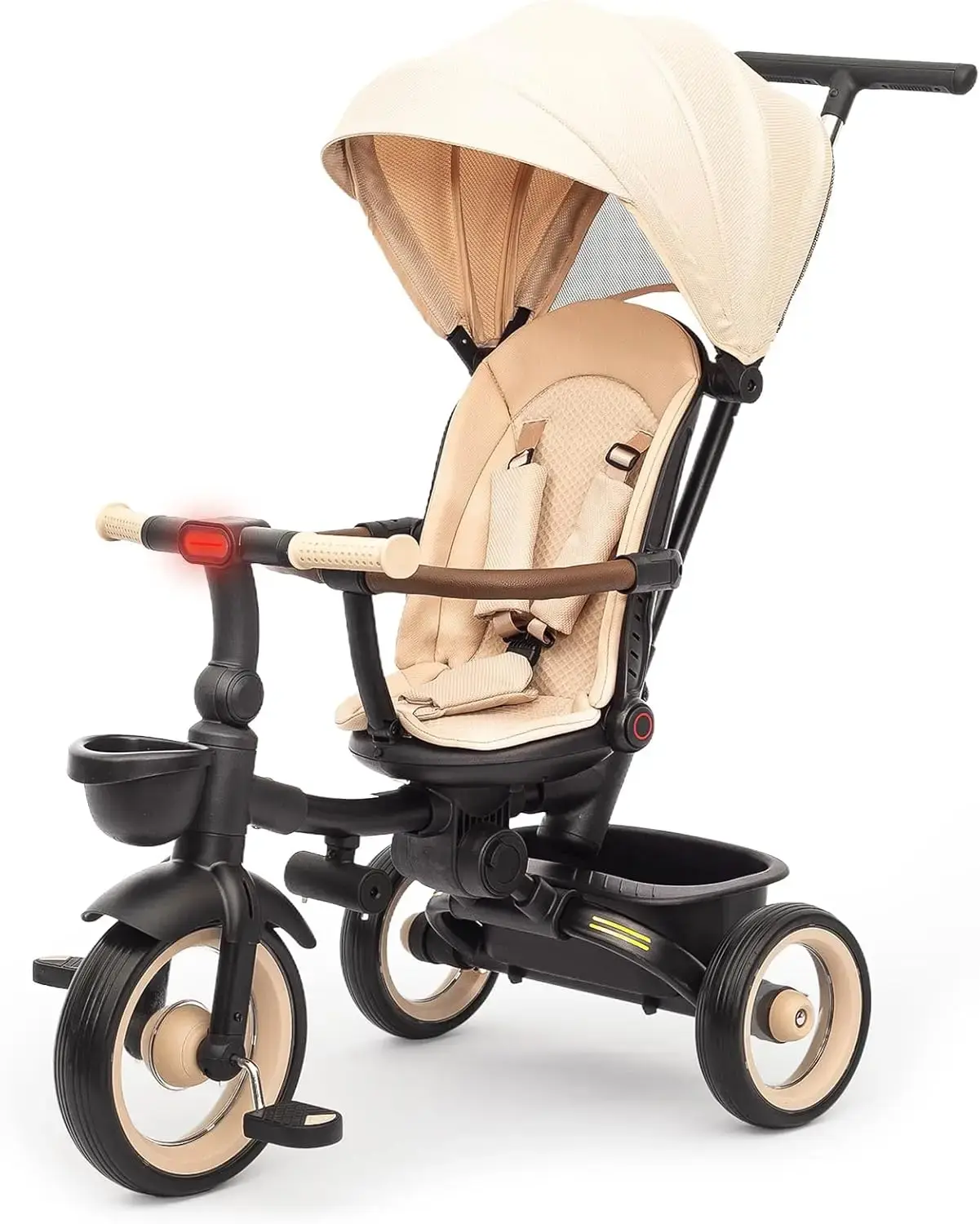 Tricycle pliable 7 en 1 pour enfants de 6 mois à 5 ans