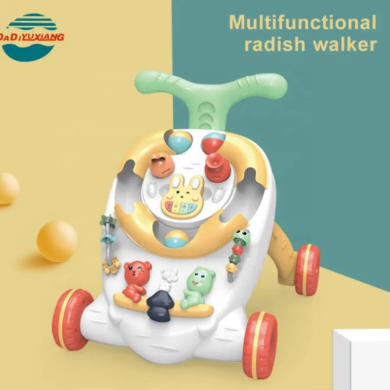 Trotteur bébé multifonction avec jeux éducatifs – Premiers pas amusants
