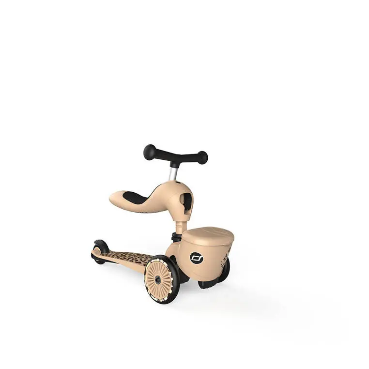 Trottinette 2en1 Highway Kick 1 Lifestyle Scoot And Ride Léopard