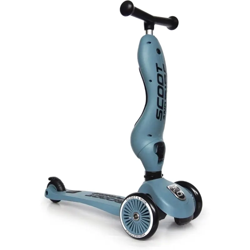 Trottinette bébé Highwaykick 1 BLEU ACIER  - SCOOT AND RIDE