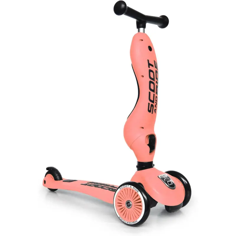 Trottinette bébé Highwaykick 1 Rose clair  - SCOOT AND RIDE