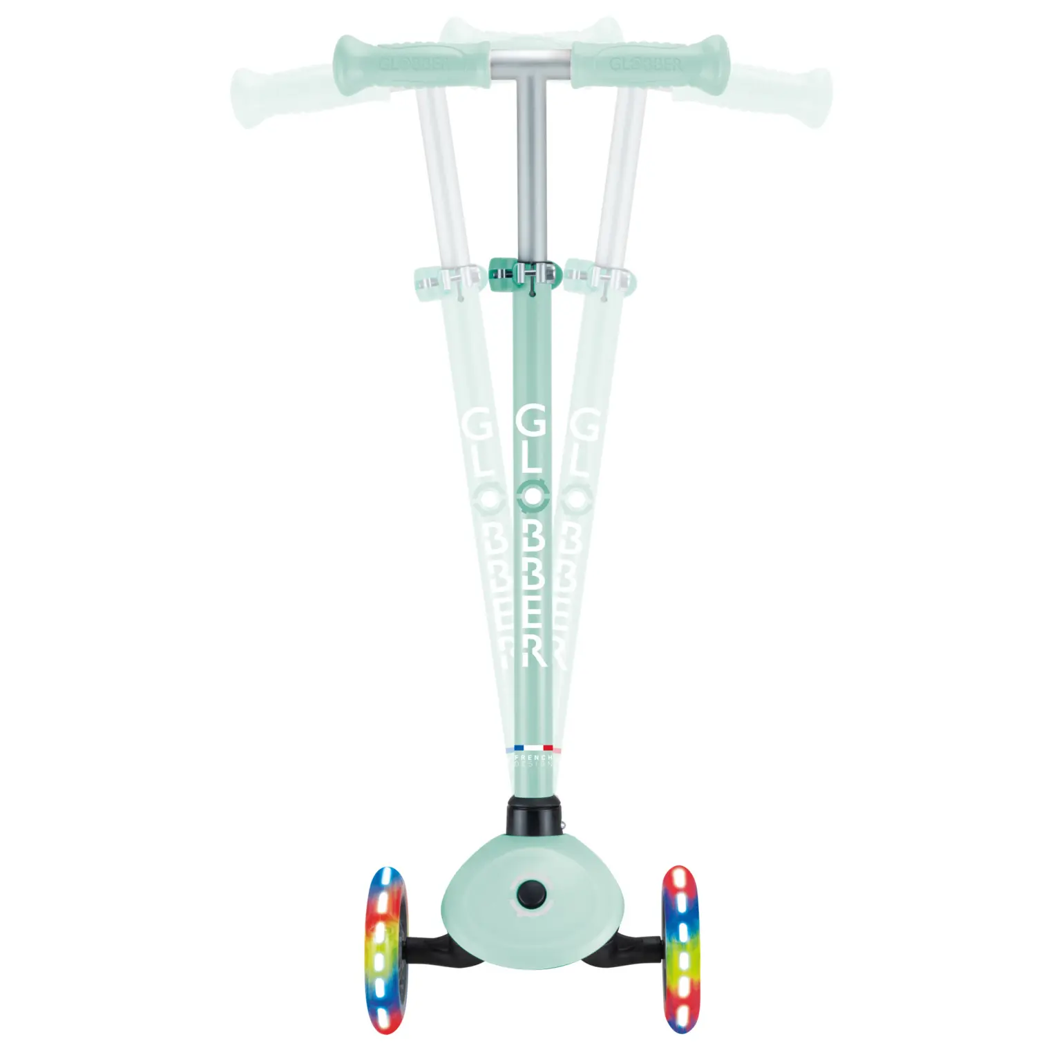 Trottinette PRIMO LIGHTS Menthe Globber