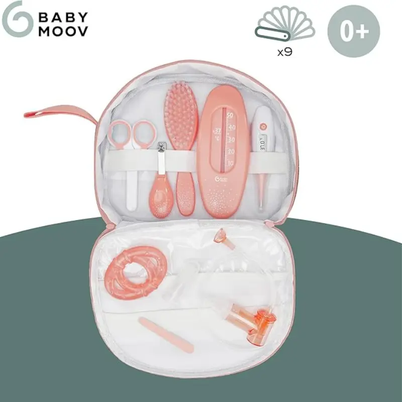 Trousse de soin bébé Rose Babymoov