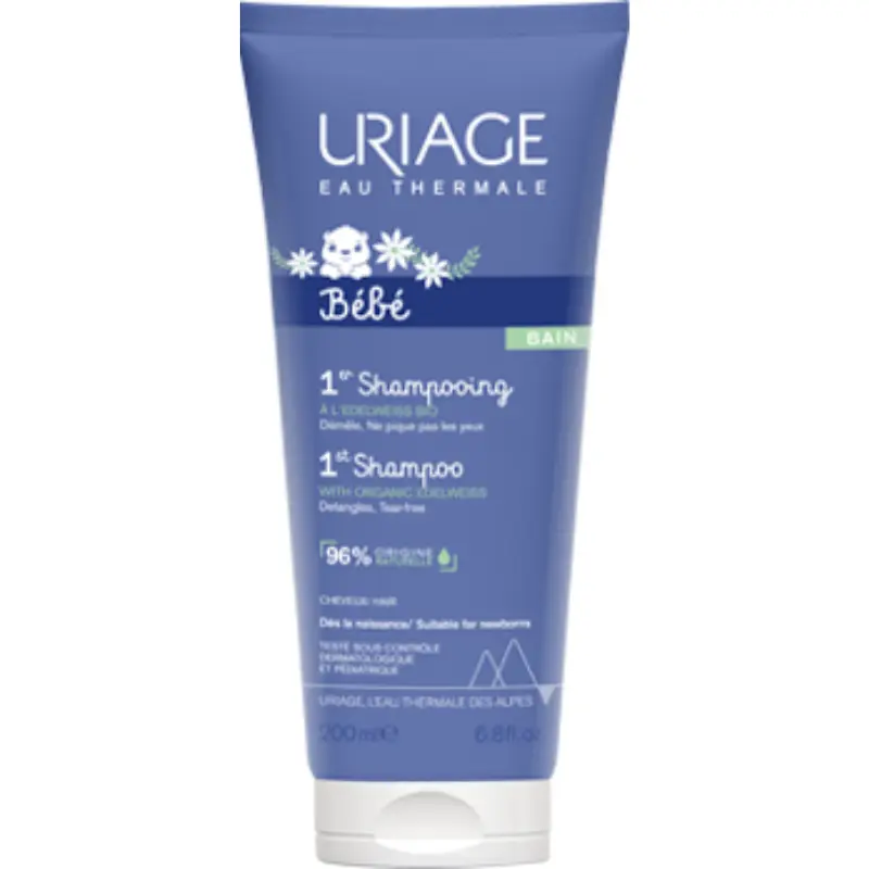 xx Uriage 1Er Shampooing Extra Doux Sans Savon pour Enfants 200 ML